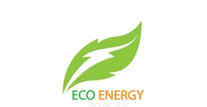 Green eco leaf template vector logo v13 - TemplateMonster