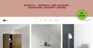 Hanata - Minimal and Modern Furniture Shopify Theme