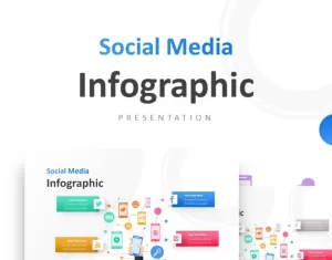 Hand Holding Smartphone Presentation PowerPoint template