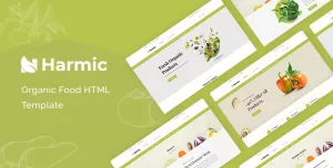 Harmic - Organic Food HTML Template