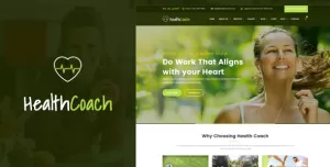 Health Coach - HTML Template for Personal Life Coaching Website
