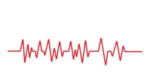 Hearbeat medical line logo vector v4 - TemplateMonster