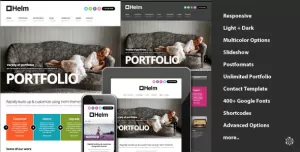 Helm Responsive Portfolio for WordPress