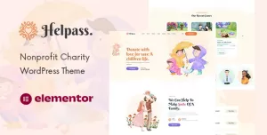 Helpass - Charity WordPress Theme