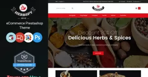 Herbspy - Spice and Food Store PrestaShop Theme