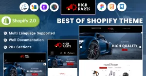 High Parts - Mega Parts Super Store Shopify 2.0 Premium Responsive Theme