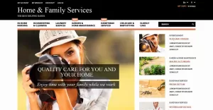 Home  Family Services Magento Theme