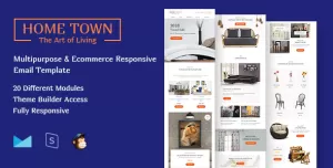 HomeTown-Multipurpose Ecommerce Responsive Email Template
