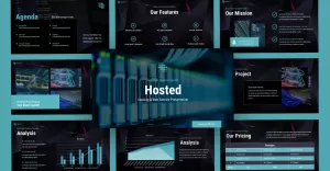 Hosted Hosting & Web Servies Keynote Template