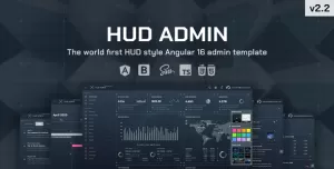 HUD - Angular 16 Bootstrap Admin Template