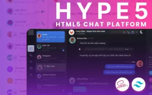 Hype5 - HTML5 Chat Web App Template