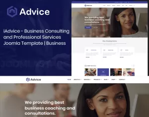 IAdvice - Business Consulting Joomla 4 Template