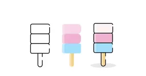 Ice Cream Vector Illustration V9