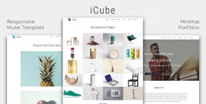 ICUBE_Muse Portfolio Template