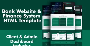 IfnyBank - Bank Website and Multipurpose Finance System HTML5 Template
