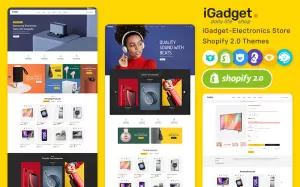 IGadget - Minimal Shopify Theme For Electronics Gadgets & Speakers