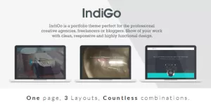 IndiGo - Responsive One Page Template