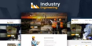 Industry Engineering – Industrial And Engineering HTML Template