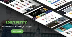 Infinity - Fashion/Sport eCommerce PSD Template