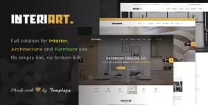 InteriArt - Furniture & Interior Joomla 5 Template