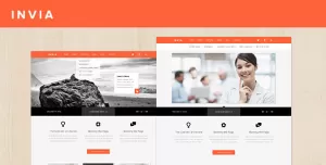 INVIA Responsive Corporate WP Theme