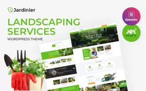 Jardinier - Landscaping Services WordPress Theme