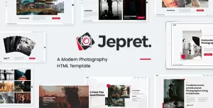 Jepret  Modern Photography HTML Template