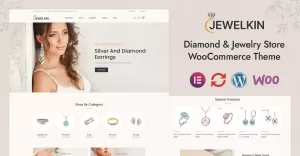 Jewelkin - Jewelry Fashion Store Elementor WooCommerce Responsive Theme