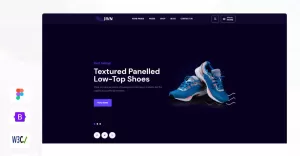 Jivn - HTML-sjabloon voor schoenenwinkel - TemplateMonster
