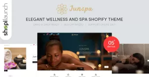 Junspa - Elegant Wellness & Spa Shopify Theme