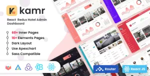Kamr : React Redux Hotel Admin Dashboard