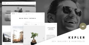 Kepler - Modern Photography & Portfolio WP Theme