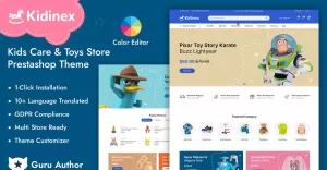 Kidinex - Kids Care and Toys Store Prestashop Responsive Theme