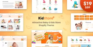 KidXtore - Baby Shop and Kids Store Shopify 2.0 Theme