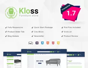 Kloss Furniture PrestaShop Theme