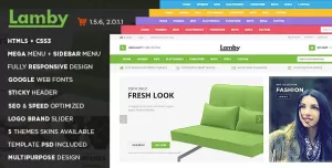 Lamby - Shoes Store Responsive OpenCart Theme