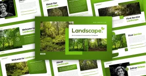 Landscape Environment Multipurpose PowerPoint Presentation Template