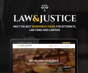 Law and Justice - Attorney WordPress Theme