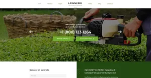 Lawnerie - Landscape Design Joomla Template - TemplateMonster