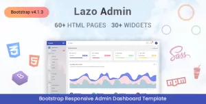 Lazo - Responsive Admin Dashboard Template