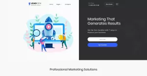 LeadGen - Marketing Agency Multipage HTML5 Website Template