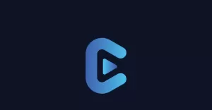 Letter C Logo, Play Button, Online Video Streaming Logo