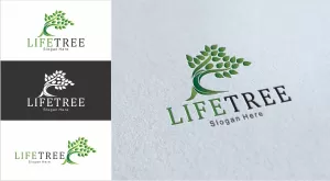 Life - Tree Logo - Logos & Graphics