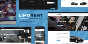 Limo Rent - Limousine and Car Rent WordPress Theme