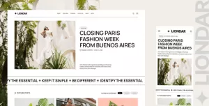 Liondar - Creative Magazine Blog & News WordPress Theme + WooCommerce