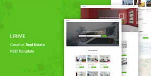 Lirive - Real Estate Template