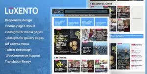 Luxento - Magazine WordPress theme
