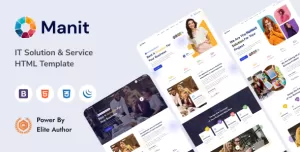 Manit - IT Solutions & Technology HTML Template