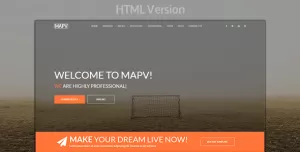 MAPV - Responsive Portfolio Template