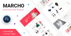 MARCHO - eCommerce PSD Template